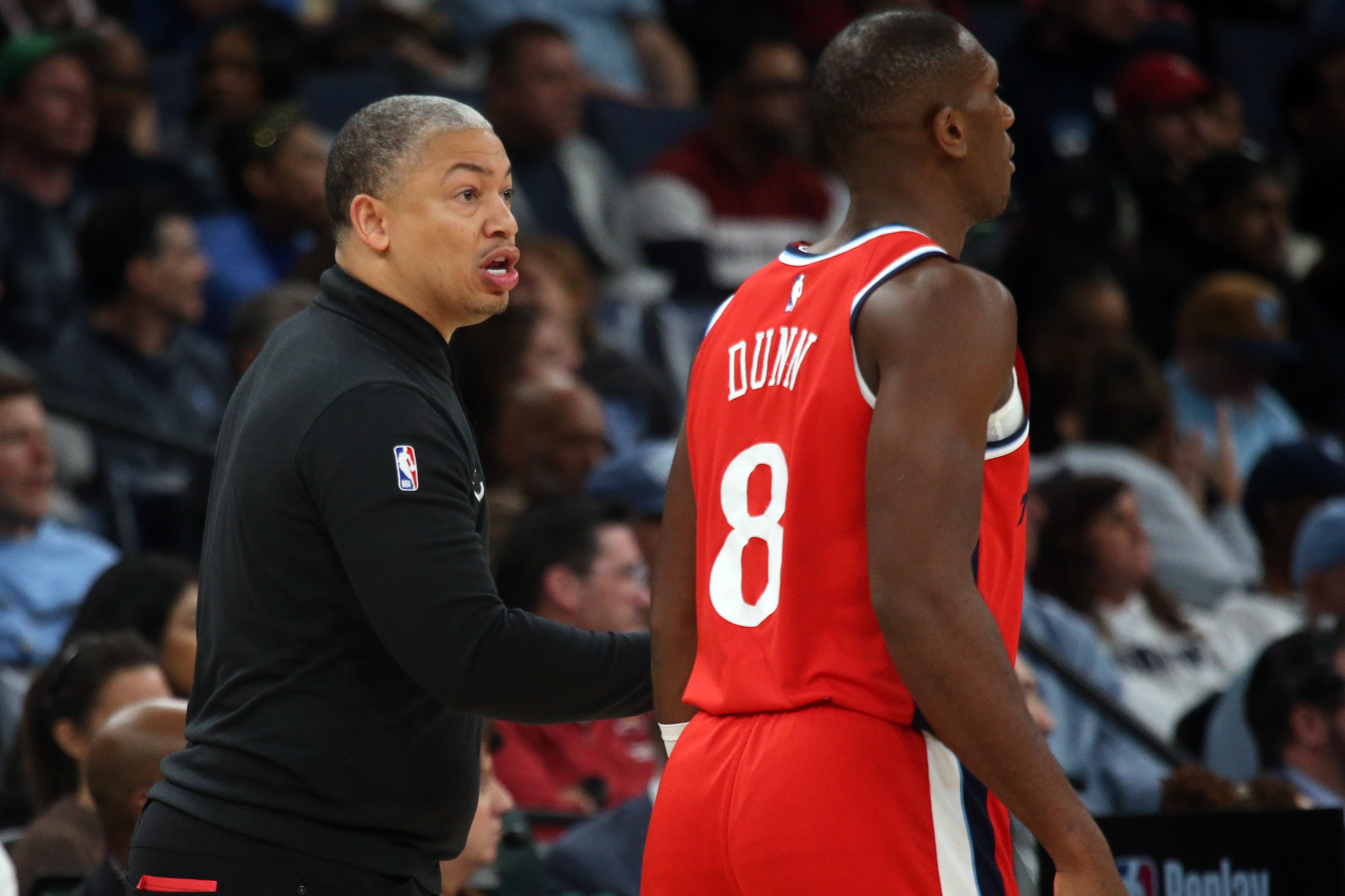 开云体育下载-卢：桑德斯从不会畏惧大场面 邓恩后几场都会首发出战